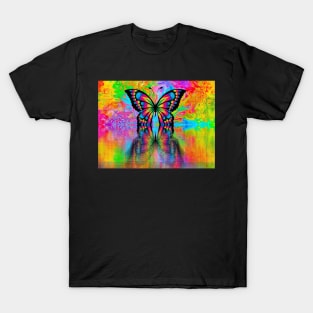 Butterfly Mask Colorful 2020 T-Shirt